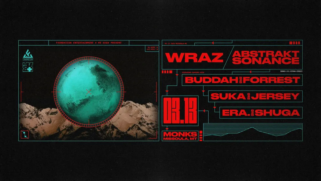 WRAZ · Abstrakt Sonance poster